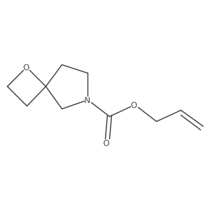allyl 1-oxa-7-azaspiro[3.4]octane-7-carboxylate Structure
