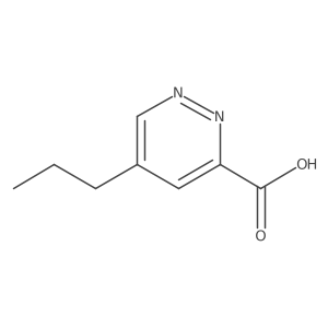 5-Propylpyridazine-3-carboxylic acid Structure