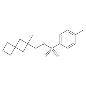 {2-Methylspiro[3.3]heptan-2-yl}methyl 4-methylbenzene-1-sulfonate结构式