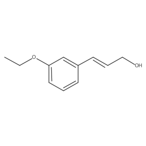 3-(3-Ethoxyphenyl)prop-2-en-1-ol结构式