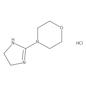 4-(2-Imidazolin-2-yl)morpholine hydrochloride结构式