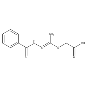 Benzoic acid, 2-[[(carboxymethyl)thio]iminomethyl]hydrazide Structure