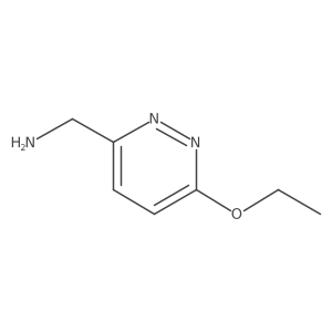 (6-Ethoxypyridazin-3-yl)methanamine结构式