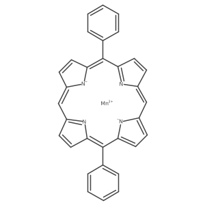 Mn(II)diphenyl porphyrin结构式