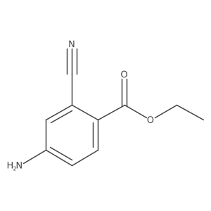 Ethyl 4-amino-2-cyanobenzoate Structure