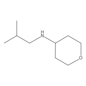 N-Isobutyltetrahydro-2H-pyran-4-amine结构式