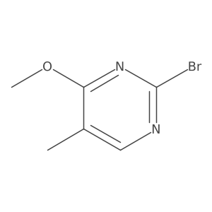 2-Bromo-4-methoxy-5-methylpyrimidine Structure