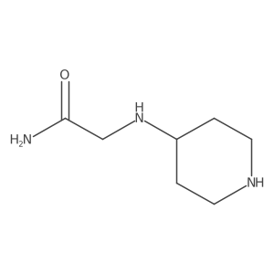 2-[(Piperidin-4-yl)amino]acetamide Structure