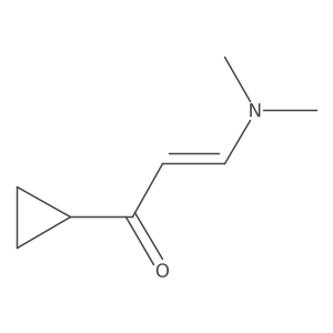 1-Cyclopropyl-3-(dimethylamino)-2-propen-1-one Structure