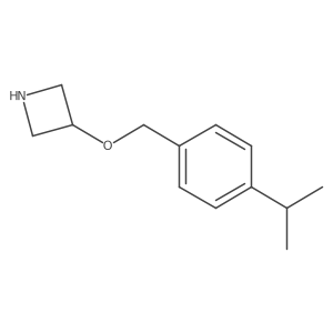 3-((4-Isopropylbenzyl)oxy)azetidine结构式