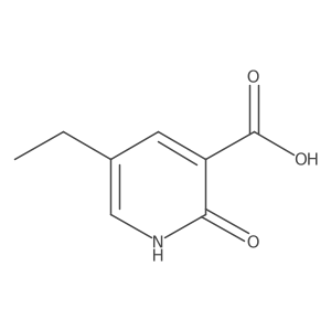 5-Ethyl-2-oxo-1,2-dihydropyridine-3-carboxylic acid结构式