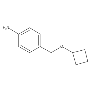 4-(Cyclobutoxymethyl)aniline Structure