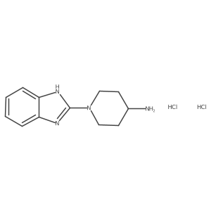 1-(1H-1,3-benzodiazol-2-yl)piperidin-4-amine dihydrochloride Structure