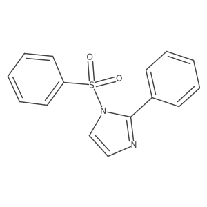 2-Phenyl-1-(phenylsulfonyl)-1H-imidazole结构式