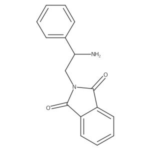 2-[(2S)-2-amino-2-phenylethyl]isoindole-1,3-dione Structure
