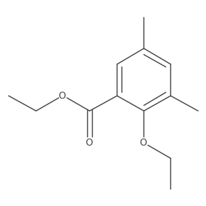 Ethyl 2-ethoxy-3,5-dimethylbenzoate结构式