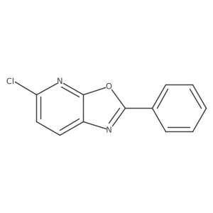 5-Chloro-2-phenyloxazolo[5,4-B]pyridine结构式
