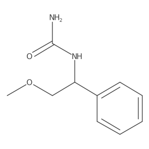 (S)-1-(2-methoxy-1-phenylethyl)urea Structure