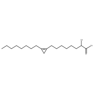 (R)-2-Hydroxysterculic acid Structure