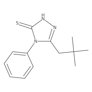 5-(2,2-dimethylpropyl)-4-phenyl-4H-1,2,4-triazole-3-thiol Structure