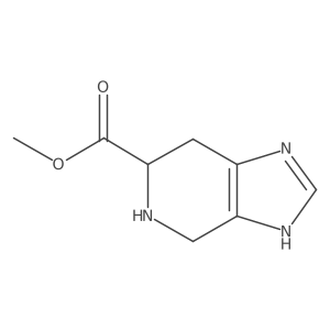 methyl (6R)-1H,4H,5H,6H,7H-imidazo[4,5-c]pyridine-6-carboxylate Structure