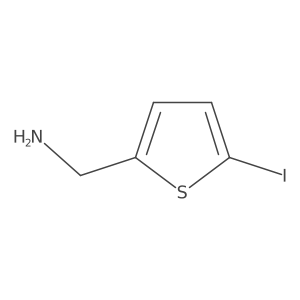 (5-Iodothiophen-2-yl)methanamine结构式