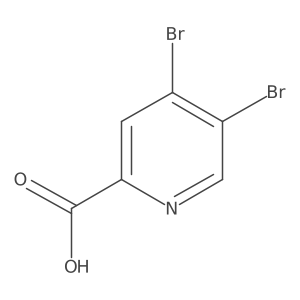 4,5-Dibromopicolinic acid Structure