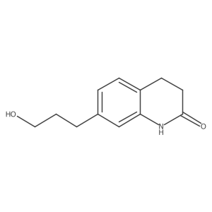 3,4-Dihydro-7-(3-hydroxypropyl)-2(1H)-quinolinone结构式
