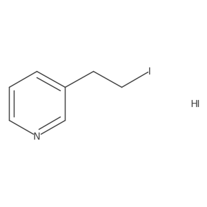 3-(2-Iodoethyl)pyridine hydroiodide Structure