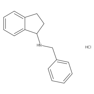 (1R)-N-Benzylindan-1-amine hydrochloride Structure