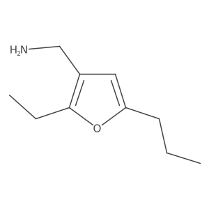 (2-Ethyl-5-propylfuran-3-yl)methanamine Structure