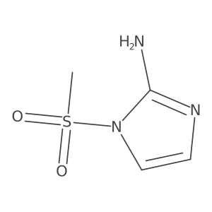 1-(Methylsulfonyl)-1H-imidazol-2-amine Structure