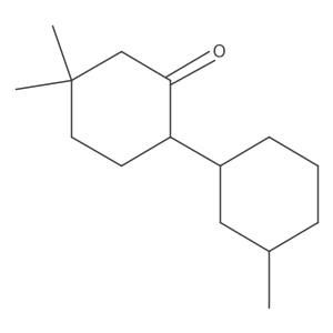 3',4,4-Trimethyl[1,1'-bi(cyclohexyl)]-2-one结构式