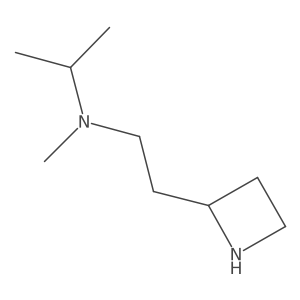 [2-(Azetidin-2-yl)ethyl](methyl)(propan-2-yl)amine Structure
