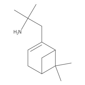 1-{6,6-Dimethylbicyclo[3.1.1]hept-2-en-2-yl}-2-methylpropan-2-amine结构式