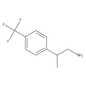 (2S)-2-[4-(Trifluoromethyl)phenyl]propan-1-amine Structure