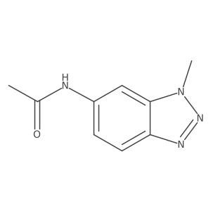 N-(1-Methyl-1H-benzo[d][1,2,3]triazol-6-yl)acetamide Structure