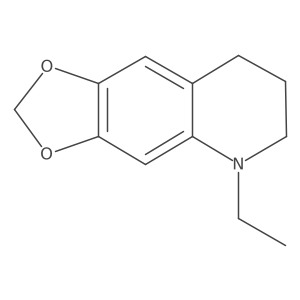 5-ethyl-7,8-dihydro-6H-[1,3]dioxolo[4,5-g]quinoline结构式