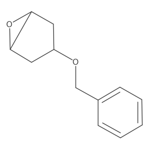 (1S,5R)-3-phenylmethoxy-6-oxabicyclo[3.1.0]hexane结构式
