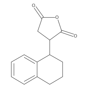 3-(1,2,3,4-Tetrahydronaphthalen-1-yl)oxolane-2,5-dione Structure