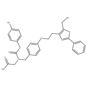 12-Hydroxy-O-demethyl muraglitazar Structure