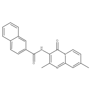 N-(2,8-dimethyl-4-oxo-4H-pyrido[1,2-a]pyrimidin-3-yl)-2-naphthamide Structure