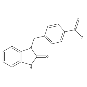 1-(4-Nitrobenzyl)-1H-benzo[d]imidazol-2(3H)-one Structure