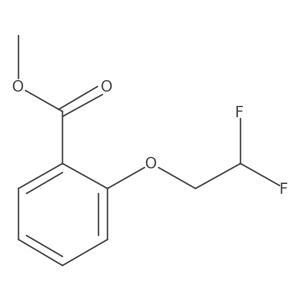 Methyl 2-(2,2-difluoroethoxy)benzoate Structure