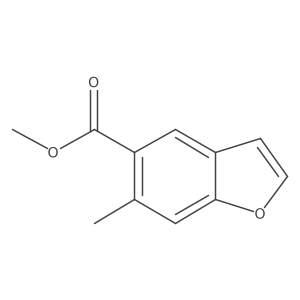 Methyl 6-methyl-5-benzofurancarboxylate Structure