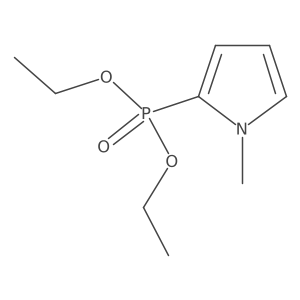2-Diethoxyphosphoryl-1-methylpyrrole Structure