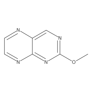 Pteridine, 2-methoxy- Structure