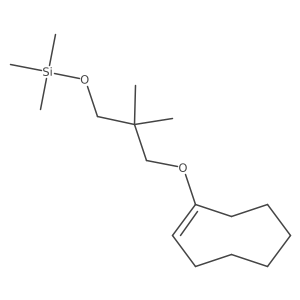 1-[2,2-Dimethyl-3-[(trimethylsilyl)oxy]propoxy]cyclooctene Structure