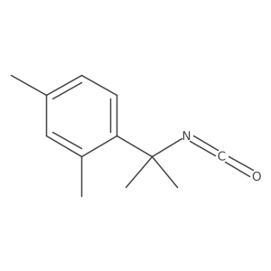1-(2-Isocyanatopropan-2-yl)-2,4-dimethylbenzene结构式