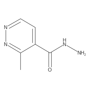 3-Methylpyridazine-4-carbohydrazide Structure